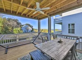 3 Decks and Water Views Breezy Home in Hilton Head