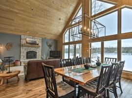 Lakefront Cottage in Iron River with 2 Porches!, hotel sa Iron River