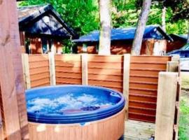 Beech Lodge 4 Hot Tub, cheap hotel in York