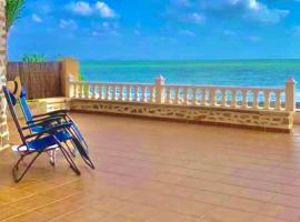 Apartamento Mar Menor, Los Urrutias - Beachfront apartment with patio, hotel with parking in Cartagena