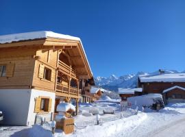 Le Téléski du Terret; meublé de 2 à 4 personnes, hotel in Le Grand-Bornand