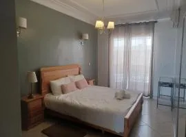 Grand appartement lumineux avec balcon & parking idéal familles et pro