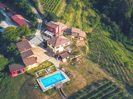 Agriturismo nelle Langhe - Tenuta MonteOliveto - Classic Cottage XL, hotel with parking in Vesime