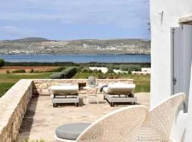 Sunray Pounta Paros Beachfront Villa near Kitesurf