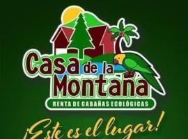 Cabañas Casa de la Montaña, коттедж в городе El Platanito