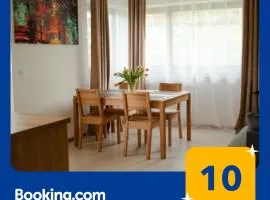 Apartament Słoneczna Rapsodia - blisko Parku Zdrojowego - piękny widok - ogród - taras