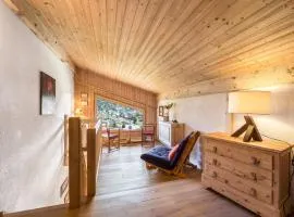 Charmant T2 + Mezzanine à Megève, proche centre, balcon sud, Wifi, chien/chats OK - FR-1-453-57