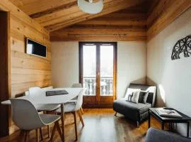 Nice apartment with balcony near the center of megève