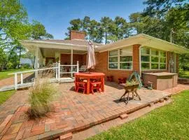 Fifties Beaufort Home with Patio, On Newport River!