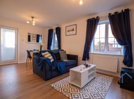 Franklin House 2 bed, king bed, parkingx2, workspace, wi-fi, corporates, holiday home in Hardingstone