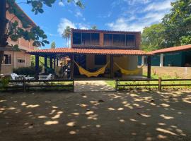 Vila Japaraiso-Casa Amarela Próxima ao mar, cabaña o casa de campo en Japaratinga