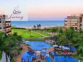 Beach living, Pé na areia, Vizinho ao B Park,, hotel in Aquiraz