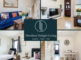 Dwellers Delight Living Ltd Serviced accommodation 2 Bed House, free Wifi & Parking, Prime Location London, Woodford