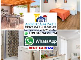 Arricàmpati Rooms in Villa & RENT CAR Airport, hotel with parking in Carini