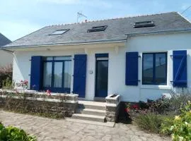 Maison avec vue mer à Port Manec'h, GR 34 à pied