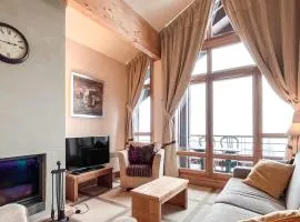 South facing 2-bed apartment with fireplace, Terrasses dEos