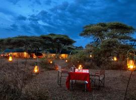 Serengeti Woodlands Camp, poilsiautojų namelis Serengetyje