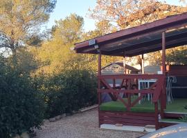 Charmant mobil-home, camping in Rocbaron