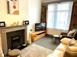 Blackpool Holiday Home with free parking and a private patio garden