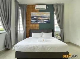 Desaru Arcadia Cozy Huge Villa 11-16pax Wifi Netflix 5 Mins to Desaru Beach