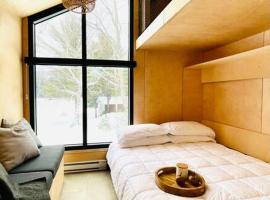 Micro maison le Nordik, väikemaja sihtkohas Saint Zenon