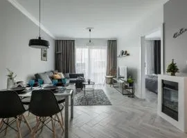 Apartament z kominkiem