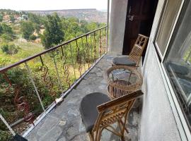 Tabletop Villa Balcony - valley view with massive hall, homestay in Panchgani