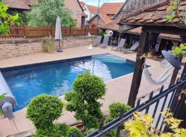 Le Clos Bleu - Gite Rural, hotel pet friendly a Schillersdorf