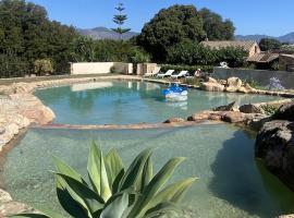 Maison L'Oranger avec piscine - Domaine E Case di Cuttoli, rental liburan di Cuttoli-Corticchiato