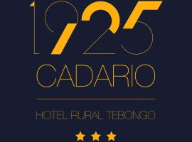 Hotel Cadario 1925, budjettihotelli 