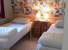 Cabane randonneur au camping
