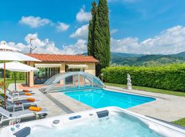 Al Solatio Villa in Collina con Piscina บ้านพักในปอนตาสซิเอเว