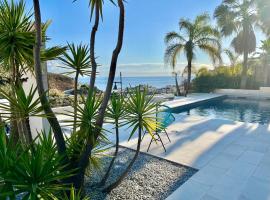 Villa de luxe vue mer et piscine privée casa de Palma à Torrox Costa, hotel in Torrox Costa