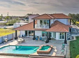 Riverfront Titusville Resort Home with Infinity Pool