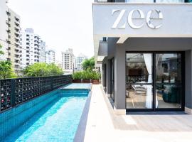 ZEE Studios a 200m da beira-mar norte, lägenhet i Florianópolis