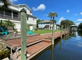 Canal-Front Home on 73ft Dock!