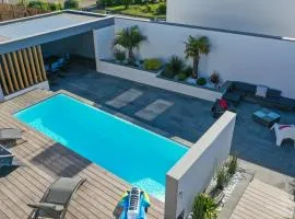 Villa Nymphéa - maison avec piscine chauffée St Gildas de Rhuys