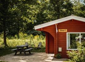 Scandinavisch huisje met vuurplaats, viešbutis mieste Haarlo