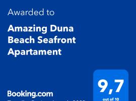 Amazing Duna Beach Seafront Apartament, готель у місті Торрокс