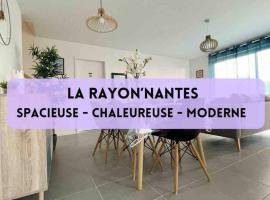 La Rayon'Nantes, olcsó hotel Carquefouban