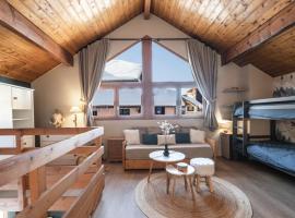 Le Chalerick - triplex rénové 6 à 8 personnes - hyper centre Valmeinier 1800 - ski aux pieds