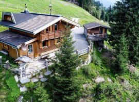Cozy hut in Pinzgau with Finnish sauna, hotel en Dorf