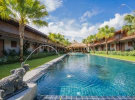 Malabar Pool Villa Phuket, viešbutis Pukete, netoliese – Koh Sirey Temple