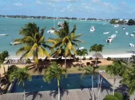 Grand Baie Villa des amis sur la plage.