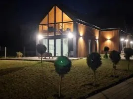 Zakątek Bór, nowoczesne domki nad rzeką