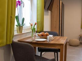 Apartment Alte Raiffeisenkasse Rothenburg ob der Tauber, hotel v destinaci Rothenburg ob der Tauber