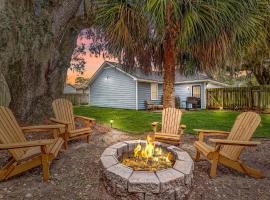 Wilmington Island Retreat, cabaña en Savannah