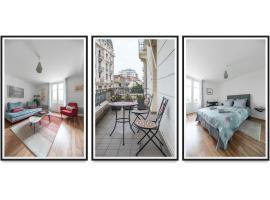 비시에 위치한 바닷가 숙소 Appartement design La Petite Europe - Idéal Curistes