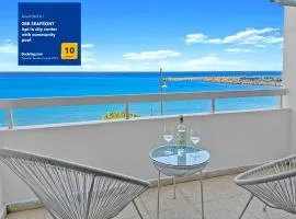 2BR Seafront Apt in center with community pool
