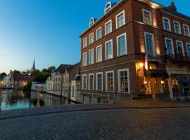 Canalview Hotel Ter Reien – hotel w dzielnicy Historic Centre of Brugge w Brugii